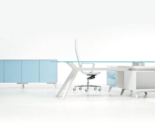 Bureau direction verre Ubia mobilier bureau