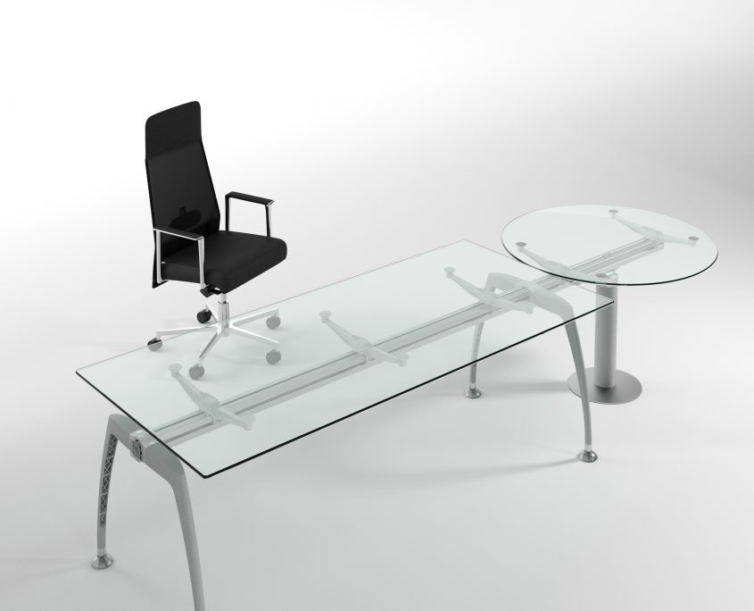 Bureau direction verre Ubia mobilier bureau