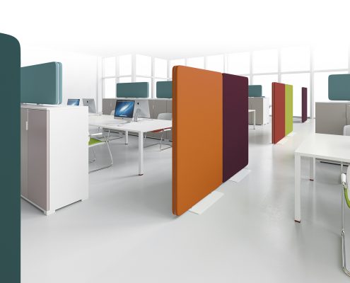 Solutions acoustiques cloisons accoustiques Ubia Mobilier