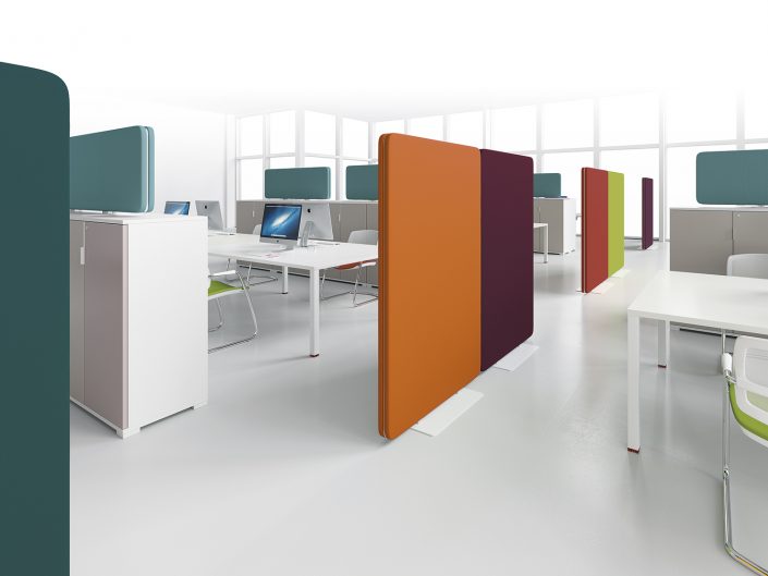 Solutions acoustiques cloisons accoustiques Ubia Mobilier