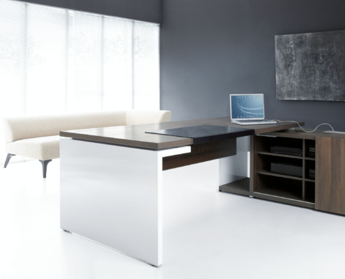 Bureau direction pied panneau Ubia mobilier bureau